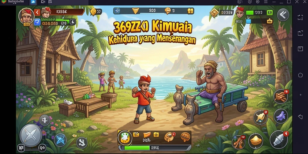 Tangkapan layar dari gameplay yang menarik di 369ZK.