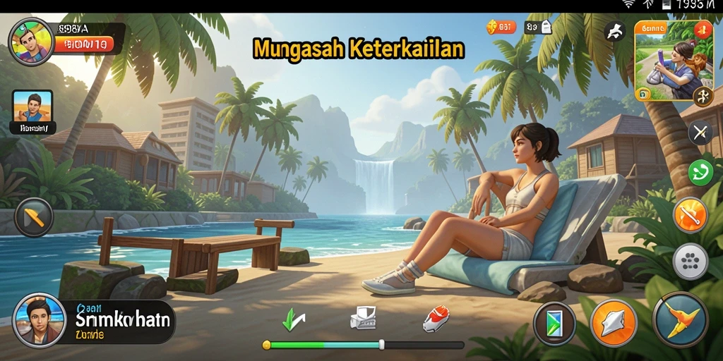 Tangkapan layar menunjukkan gameplay yang menarik dan interaktif dari 898A.