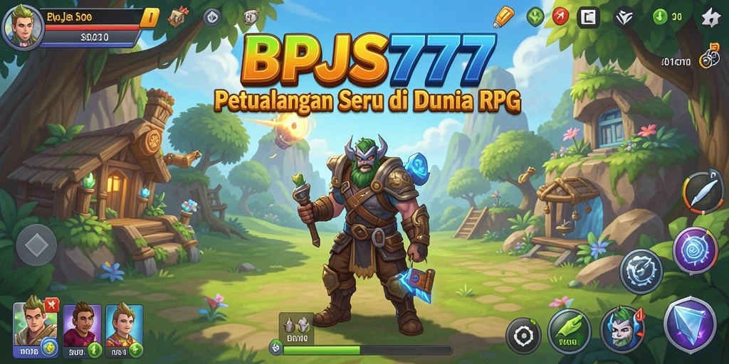 Gameplay RPG yang seru dan mengasyikkan di BPJS777.