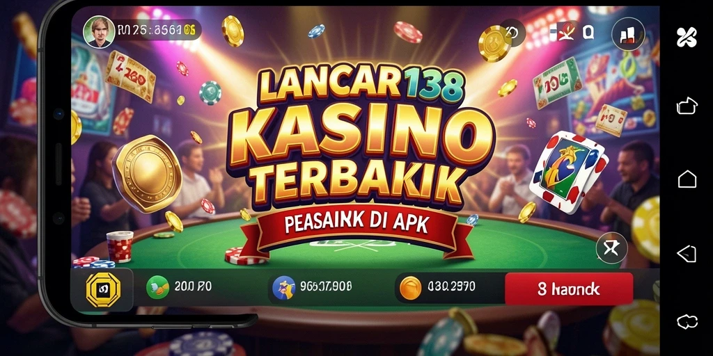 Screenshot utama LANCAR138 menampilkan gameplay seru kasino.