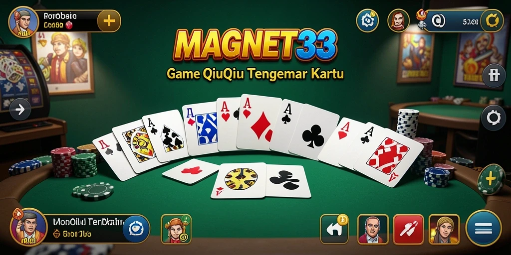 Gameplay seru MAGNET33 yang penuh strategi QiuQiu.