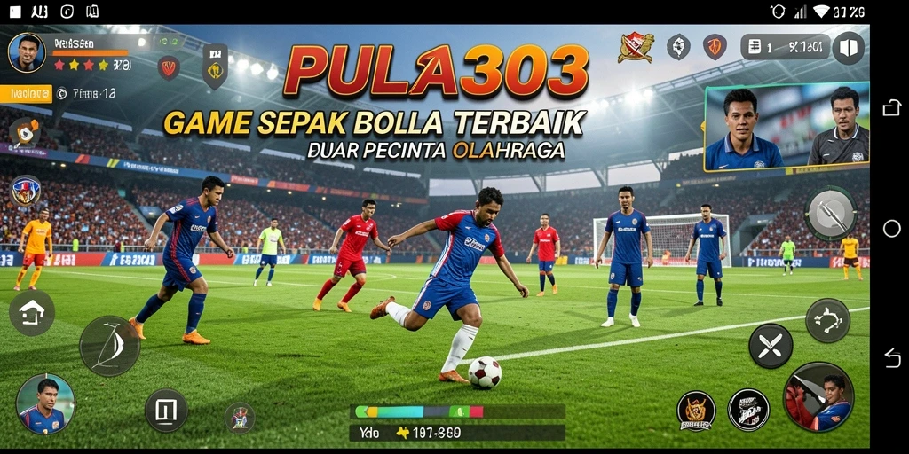 Gameplay menakjubkan di PULSA303 dengan aksi sepak bola seru.