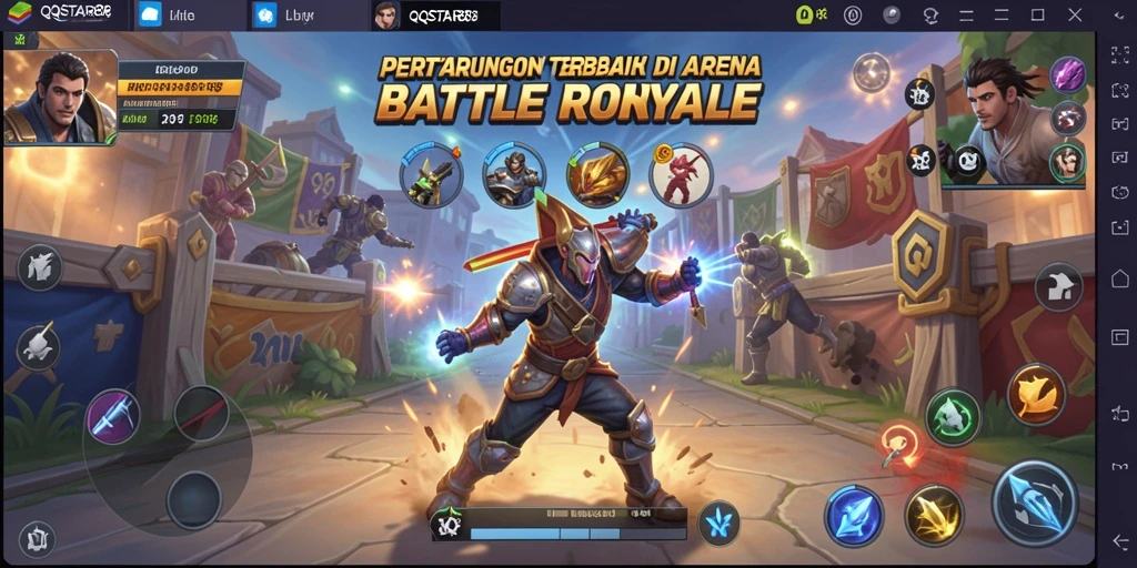 Gameplay intens di medan pertempuran <strong>QQSTAR88</strong> yang penuh aksi.