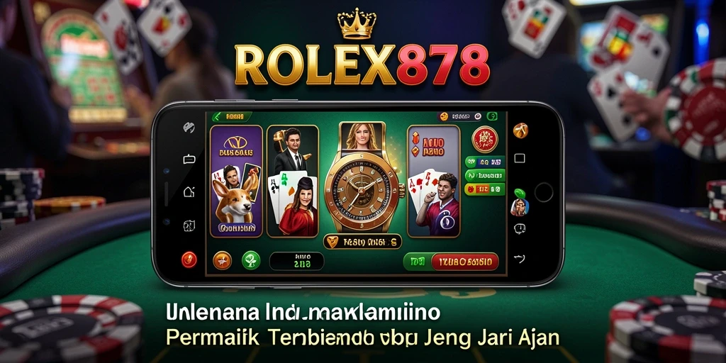 Tampilan gameplay menarik dari ROLEX878 yang menampilkan suasana kasino.