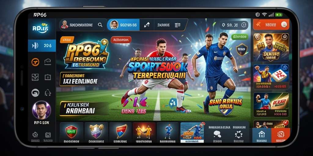 Tampilan gameplay RP66 yang menarik dalam taruhan olahraga.